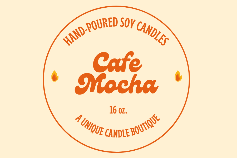 Cafe Mocha Candle - 16 oz