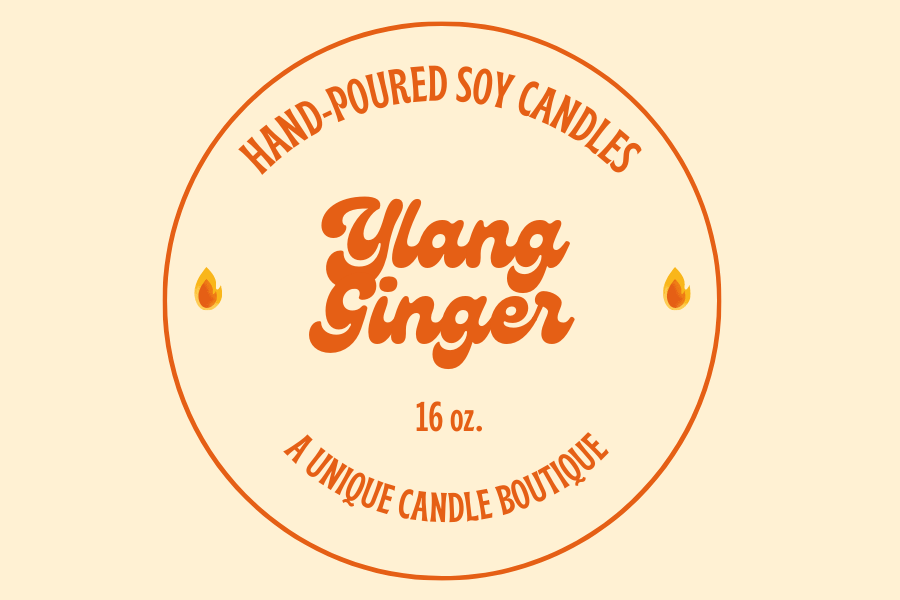 Ylang Ginger Candle - 16 oz